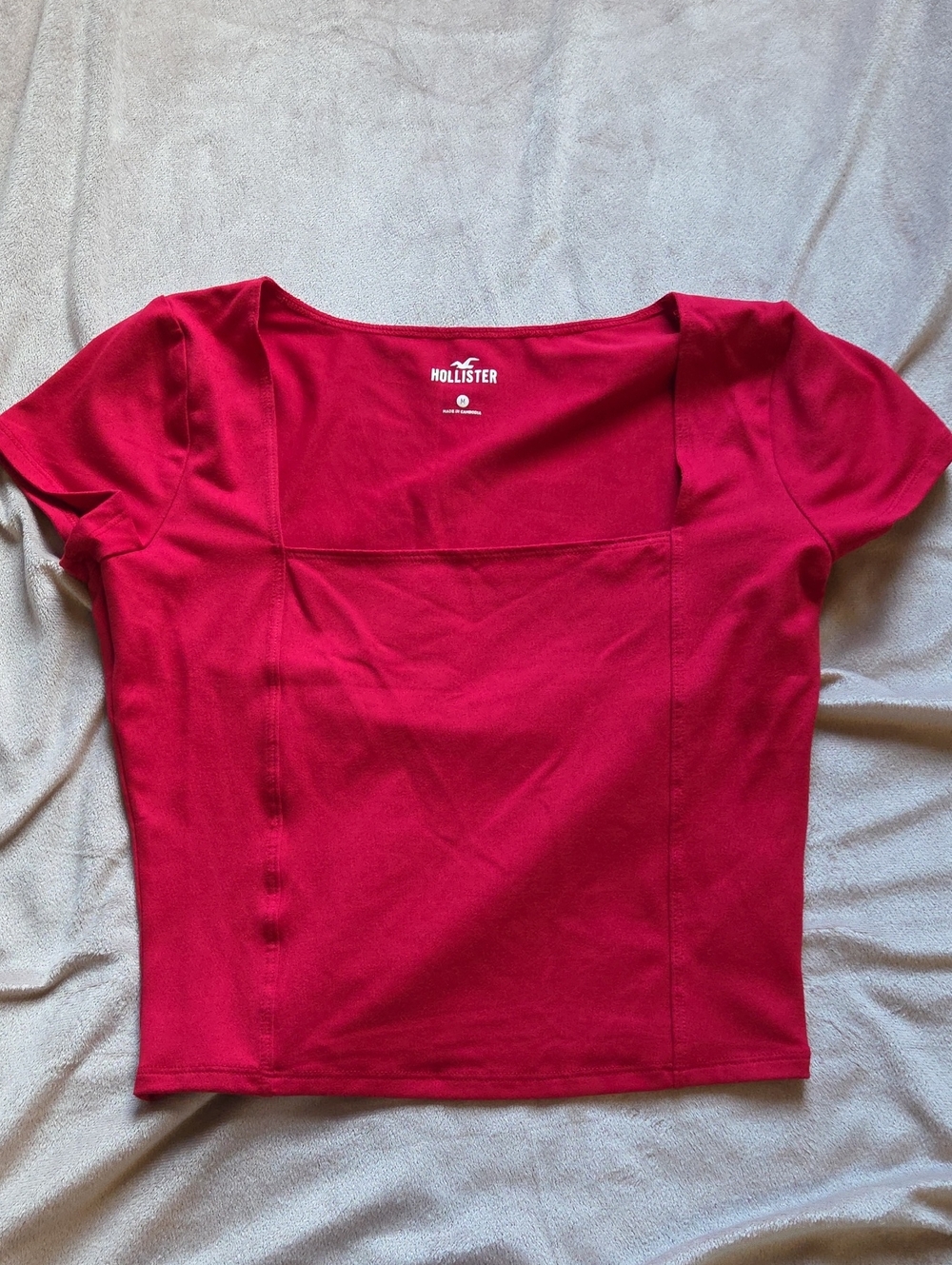 Hollister Square Neck Baby Tee